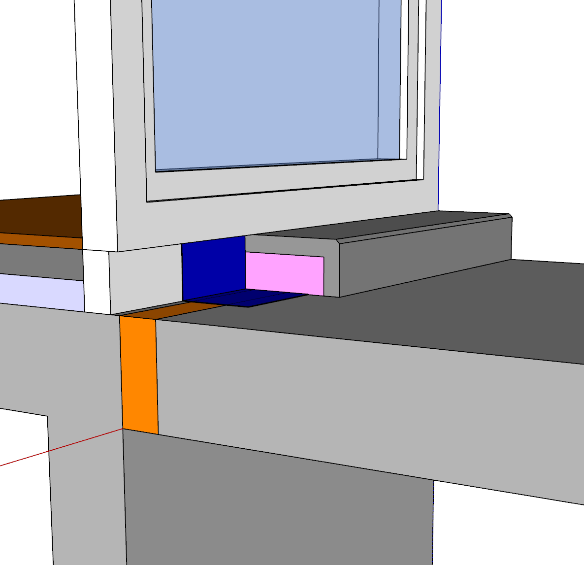 CONCREATE BLOCKS concrete threshold cross section